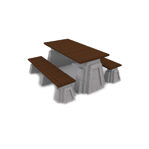 Picnic Bench With Table