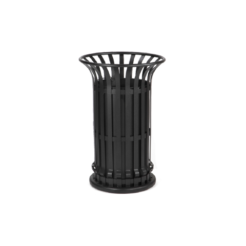 Metal Trash Bin